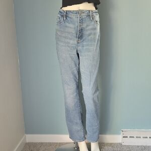 Old Navy Kicker Boot-Cut Blue Jeans